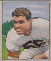 Dante Lavelli Rookie 1950 Bowman #78 football card