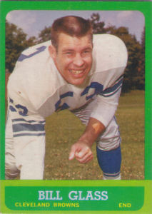 Bill Glass 1963 Topps #20 football card