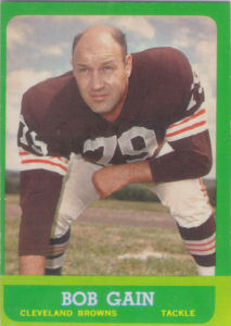 Bob Gain 1963 Topps #23 football card