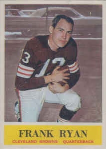 Frank Ryan 1964 Philadelphia #38 football card
