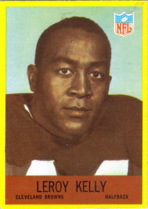 Leroy Kelly Rookie 1967 Philadelphia #43 football card
