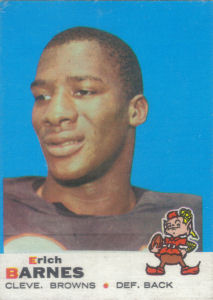 Erich Barnes 1969 Topps #4 football card