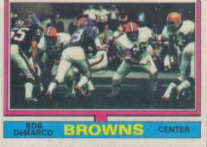 Bob DeMarco 1974 Topps #491 football card