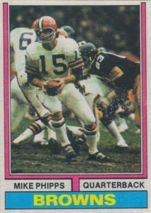 Mike Phipps 1974 Topps #87 football card