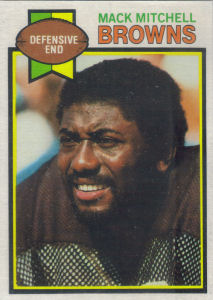 Mack Mitchell 1979 Topps #93 football card