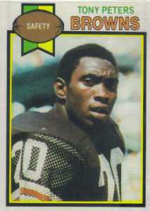 Tony Peters 1979 Topps #506 football card