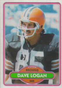 Dave Logan 1980 Topps #241 football card