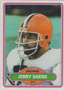 Jerry Sherk 1980 Topps #325 football card