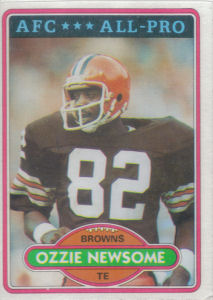 Ozzie Newsome 1980 Topps #110 football card