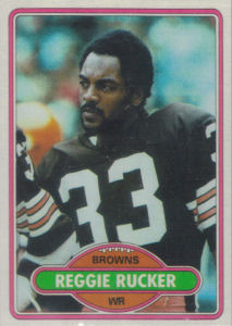 Reggie Rucker 1980 Topps #458 football card