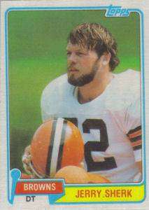 Jerry Sherk 1981 Topps #149 football card