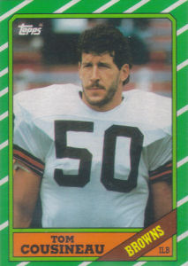 Tom Cousineau 1986 Topps #197 football card