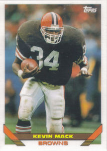 Kevin Mack 1993 Topps #378 football card