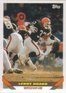 Leroy Hoard 1993 Topps #313 football card