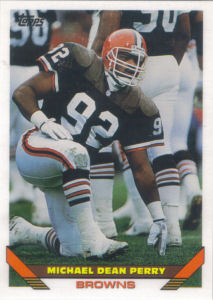 Michael Dean Perry 1993 Topps #623 football card