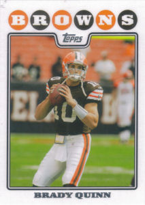 Brady Quinn 2008 Topps #45 football card