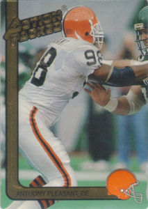 Anthony Pleasant 1991 Action Packed #49 football card