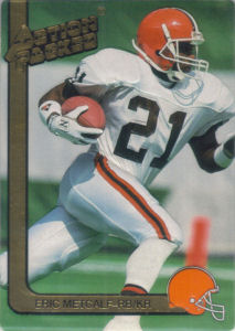 Eric Metcalf 1991 Action Packed #48 football card
