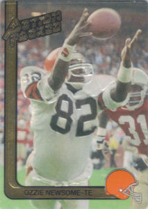 Ozzie Newsome 1991 Action Packed #50 football card