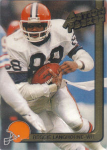 Reggie Langhorne 1991 Action Packed #45 football card