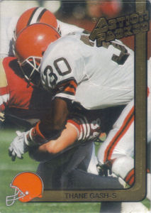 Thane Gash 1991 Action Packed #42 football card