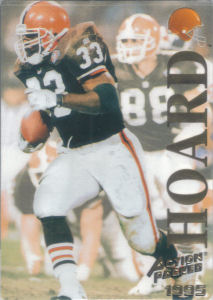 Leroy Hoard 1995 Action Packed #54 football card