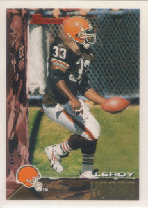 Leroy Hoard 1995 Bowman #190 football card