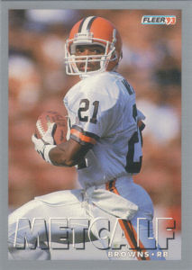 Eric Metcalf 1993 Fleer #59 football card