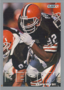 Michael Dean Perry 1993 Fleer #356 football card