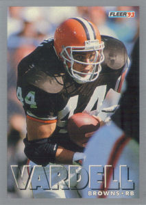Tommy Vardell 1993 Fleer #87 football card