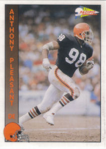 Anthony Pleasant 1992 Pacific #385 football card