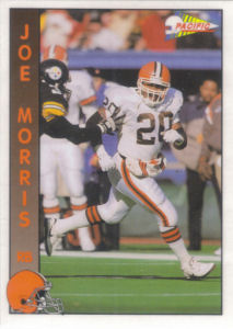 Joe Morris 1992 Pacific #384 football card
