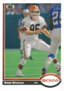 Brian Brennan 1991 Upper Deck #561 football card