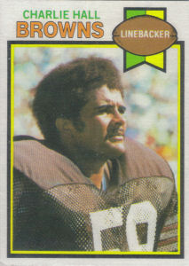 Charlie Hall 1979 Topps #73 football card