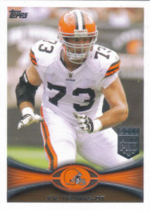 Joe Thomas 2012 Topps #198 football card